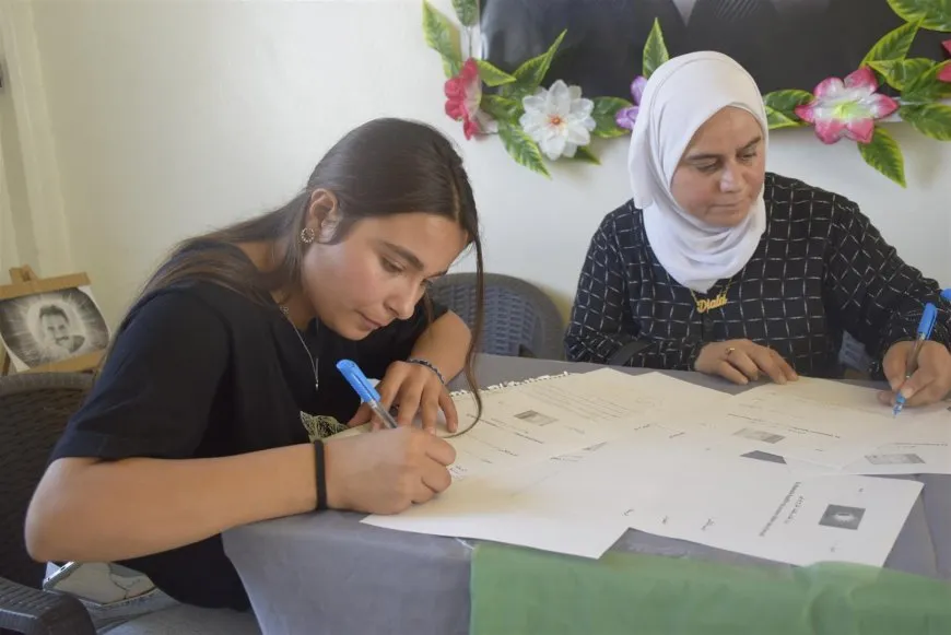 Jinên 6 bajarên kantona Cizîrê peyam ji Rêber Abdullah Ocalan re şandin