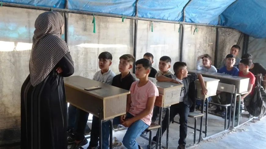 Li kampa koçberên Girê Spî derfetên perwerdeyê kêm in