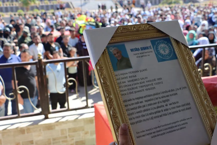Şêniyên Tirbespiyê şehîd Ferhan Salih oxir kir