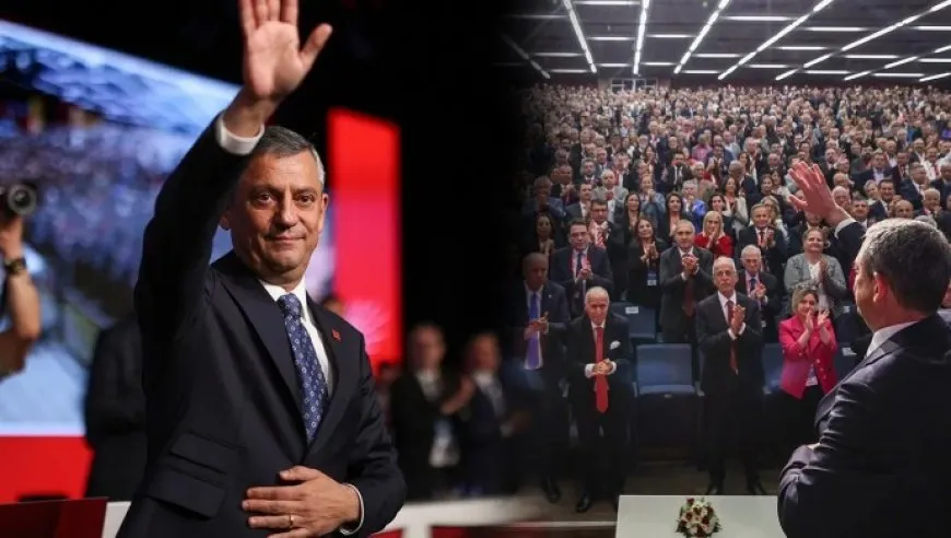 Ozgur Ozel careke din bû Serokê Giştî yê CHP'ê