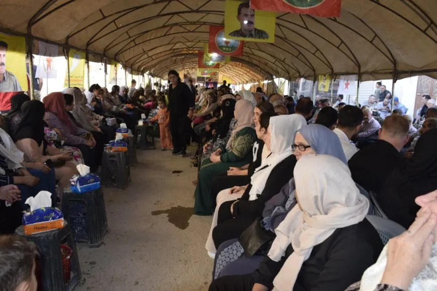 Ji bo gerîlayê HPG'ê Şahîn Omer merasîmeke xiyabî hat lidarxistin