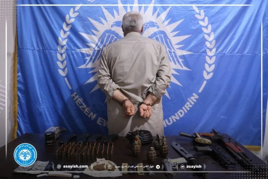 Li kantona Firatê bazirganekî madeyên hişbirê hate girtin
