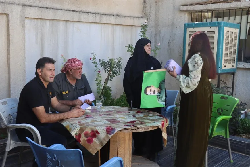 Li Dêrikê nameya Rêber Abdullah Ocalan hate belavkirin