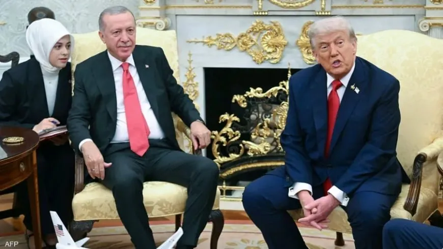 Trump û Erdogan li Koşka Spî civiyan