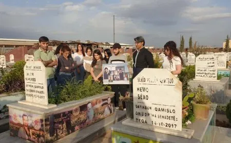 Hogir Mihemed û Dilîşan Îbiş li Qamişloyê hatin bibîranîn