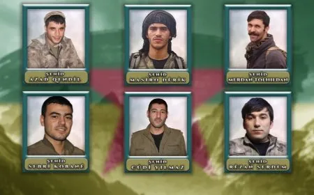 HPG’ê 6 gerîlayên şehîd bi bîr anîn