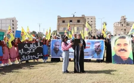 Jinên ji Reqayê bi çalakiyekê daxwaza azadiya Rêber Apo kir