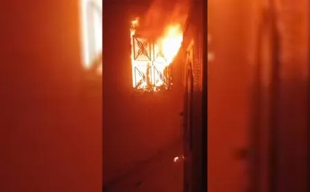 Kesên nenas Navenda Jinên Zenûbiya ya Ebû Hemam şewitand