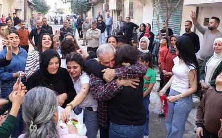 Piştî 30 salan ji girtinê 2 têkoşer gihîştin taxa Şêxmeqsûdê