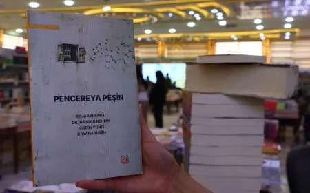 Berhema nivîskarên ciwan li pêşangeha pirtûkan e
