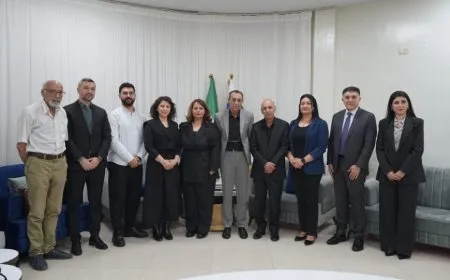 Şandeyek ji rêxistinên civaka sivîl ên Ewropayê serdana Daîreya Têkiliyên Derve kir