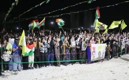 Xelkê Hesekê bi şahiyekê piştgirî da QSDˊê