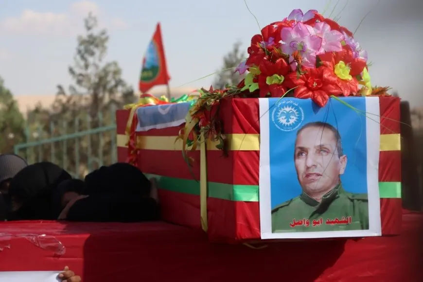 Li Sirînê şehîd Abo Wasil bi merasîmekê hat oxirkirin