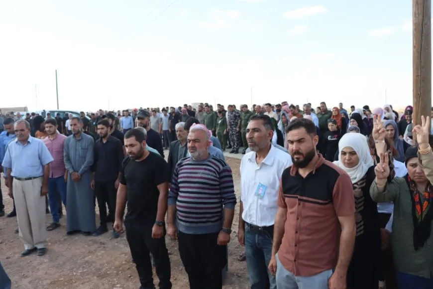 Li Sirînê şehîd Abo Wasil bi merasîmekê hat oxirkirin