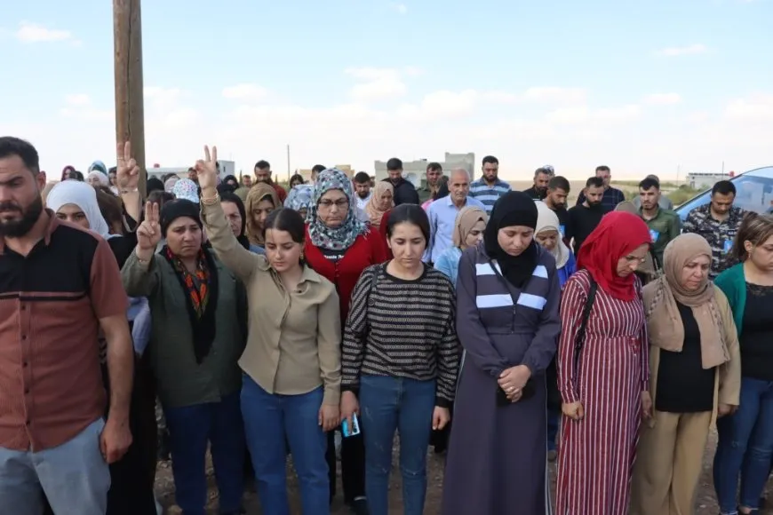 Li Sirînê şehîd Abo Wasil bi merasîmekê hat oxirkirin