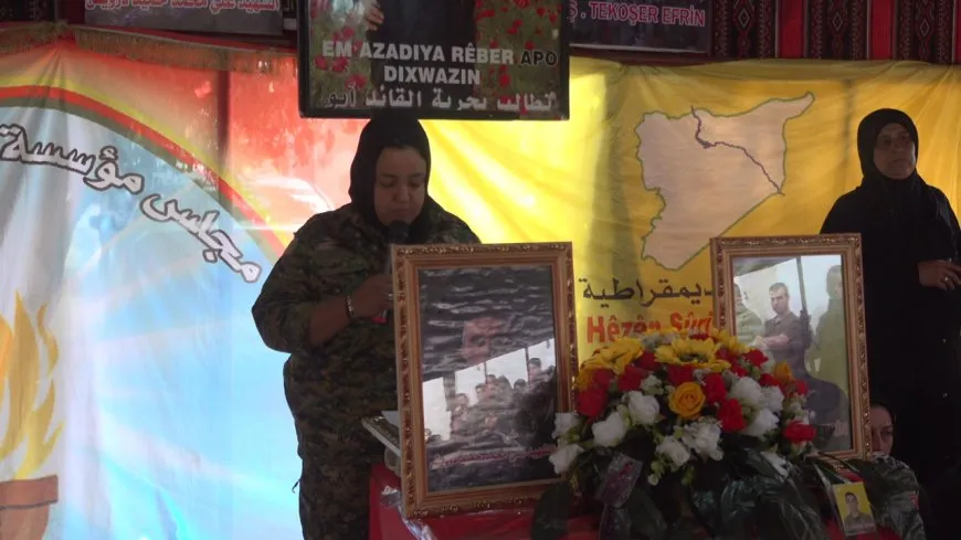 Li Reqayê sersaxî ji malbata 2 şervanên QSDˊê re hat xwestin