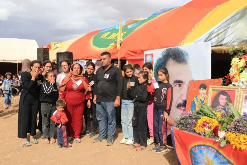 Li Kobanê merasîma sersaxiyê ya şehîd Şervan Perwer