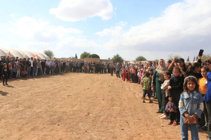 Li Kobanê merasîma sersaxiyê ya şehîd Şervan Perwer