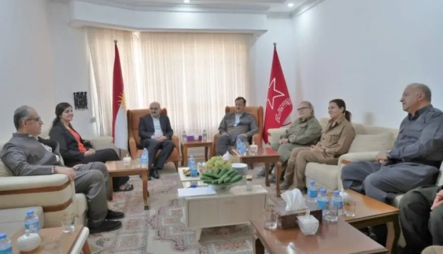 Şandeyên PJAK û Komeleya Zehmetkêşan Kurdistanê li hev civiyan