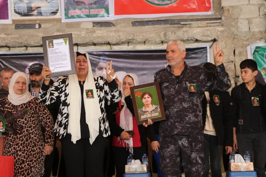 Ji bo şervana YPJ’ê Çiya Hozan merasîm hat lidarxistin