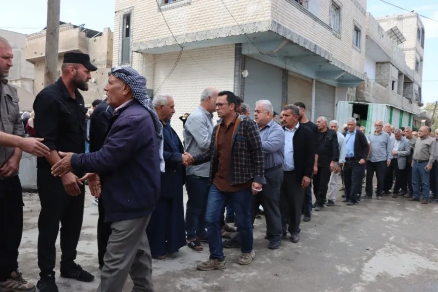 Şêniyên kantona Firatê sersaxî da malbatên şehîdên QSD’ê