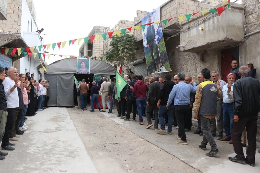 Sersaxî ji malbata şehîd Çiya Hozan re hat xwestin