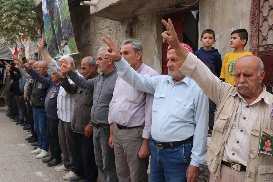 Sersaxî ji malbata şehîd Çiya Hozan re hat xwestin
