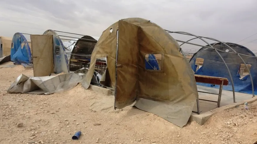 Konên dibistana kampa Girê Spî tên sererastkirin