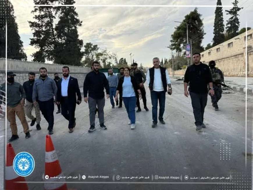 Hêzên Şêxmeqsûd û Eşrefiyê şandeyek hikumeta veguhêz pêşwazî kir