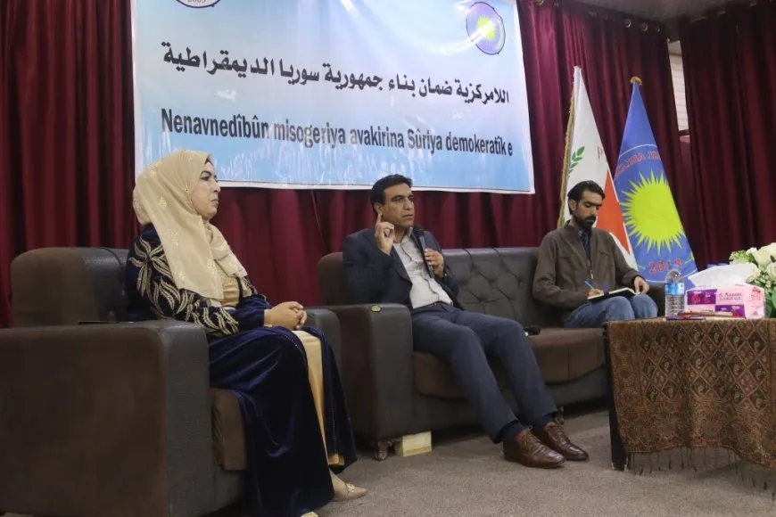 Li Reqayê panela ‘Nenavendîtî mîsogeriya avakirina komara demokratîk a Sûriyeyê ye’