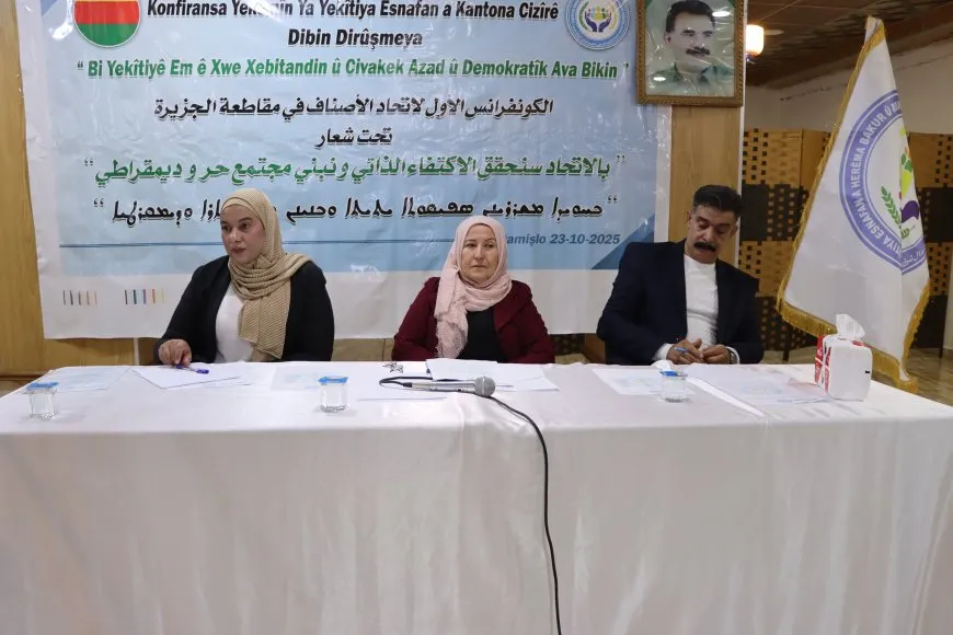 Yekitiya Esnafan konferansa xwe li dar xist
