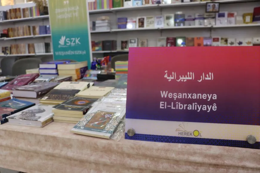 24 weşanxane ji derveyî Bakur û Rojhilatê Sûriyeyê beşdarî pêşangehê bûne