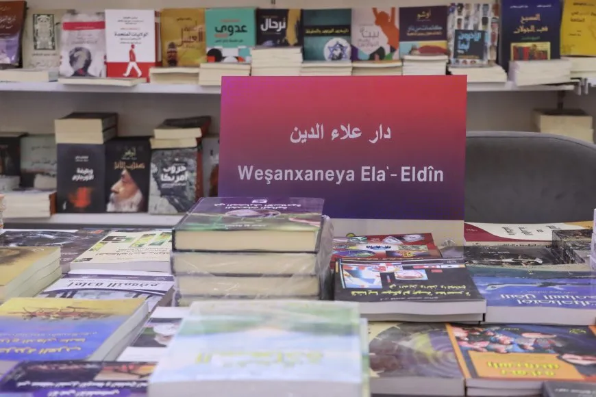 24 weşanxane ji derveyî Bakur û Rojhilatê Sûriyeyê beşdarî pêşangehê bûne