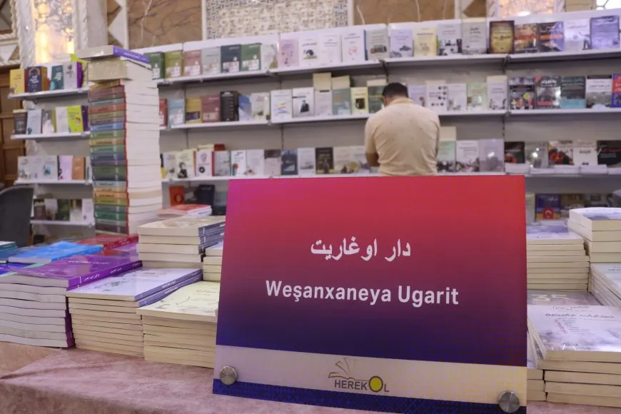 24 weşanxane ji derveyî Bakur û Rojhilatê Sûriyeyê beşdarî pêşangehê bûne