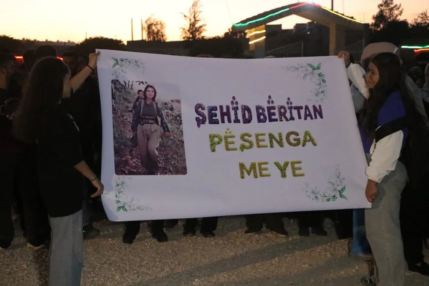 ˋŞehîd Bêrîtan ji bo tevahî jinan sembola lehengî û azadiyê yeˊ