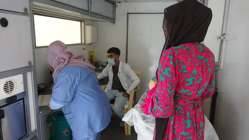 Mehane xizmetên tenduristiyê ji bo hezar koçberî tên pêşkêşkirin