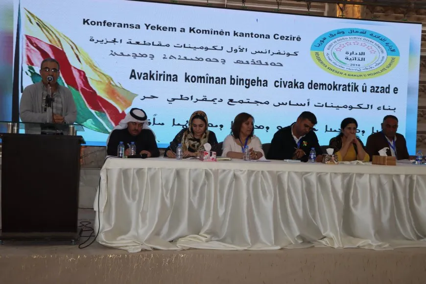 Konferansa komînan bi dawî bû