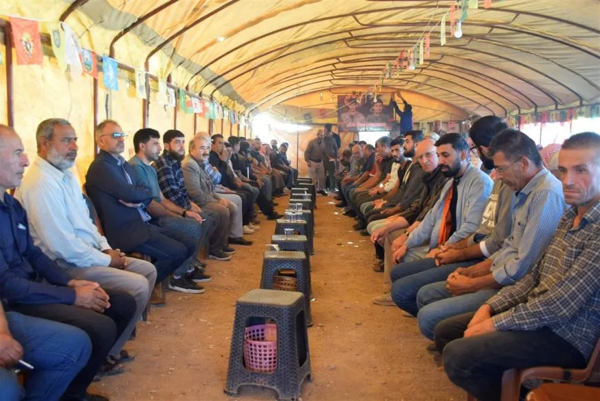 Xelkê Dirbêsiyê sersaxî da malbatên 2 şehîdan