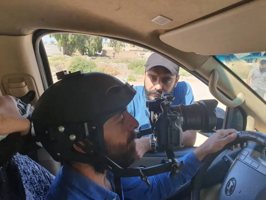 Belgefîlma ajokarên ambulansên di şerê Reqayê de tê çêkirin