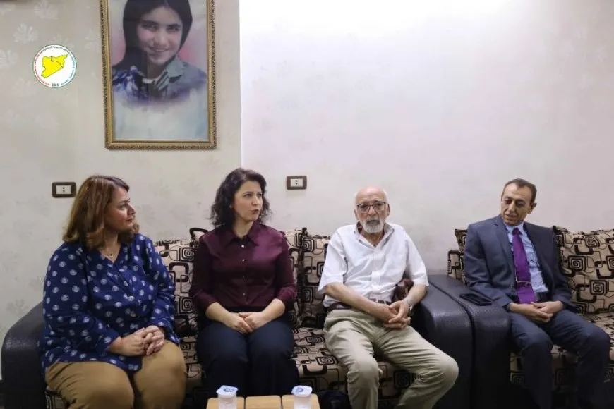 MSDˊê şandeyek ji rêxistinên civaka sivîl ên Ewropayê pêşwazî kir