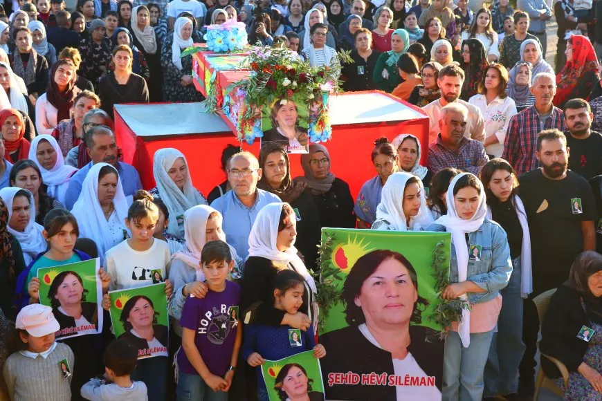 Şehîd Hêvî Silêman li Qamişloyê hat oxirkirin