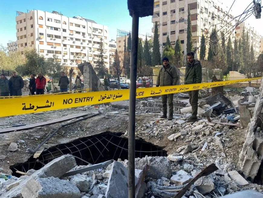 Li herêma Kefer Sosê ya Şamê dengê teqînekê hat bihîstin