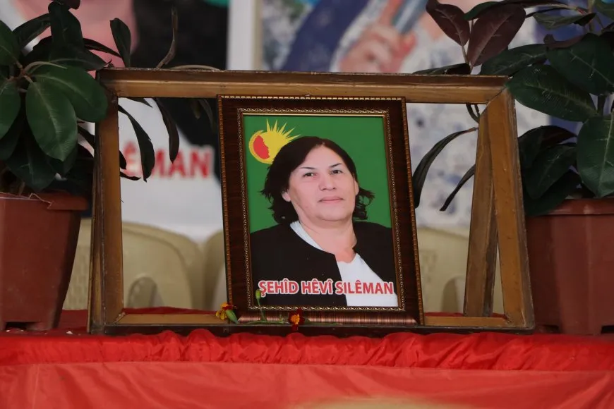 Li Helebê konê sersaxiyê ji bo şehîd Hêvî Silêman hat vedan