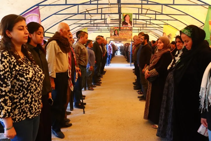 Ji merasma sersaxiyê ya şehîd Hêvî Silêman: Şehîd sembola jina têkoşer bû