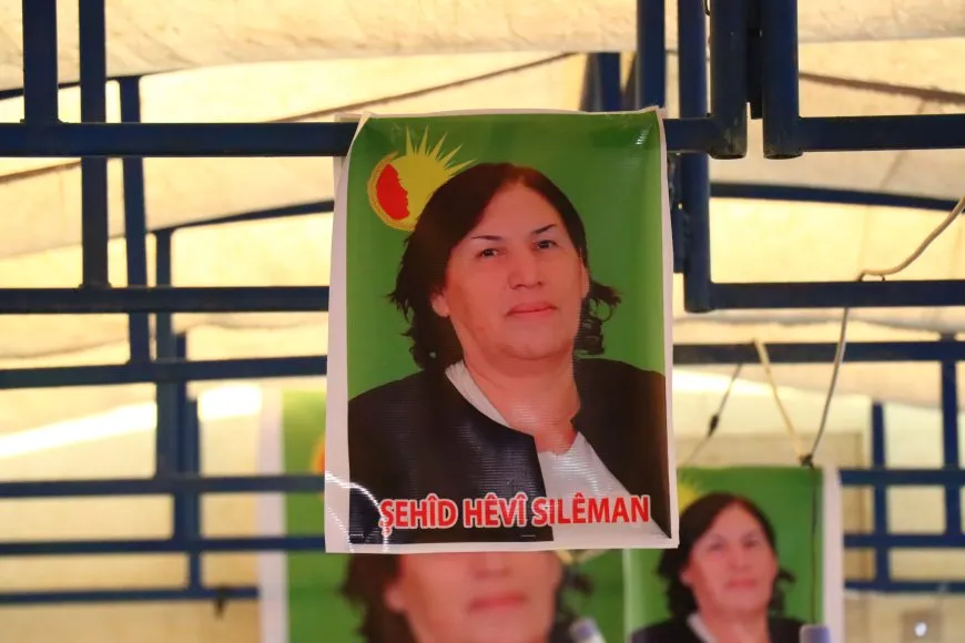 Ji merasma sersaxiyê ya şehîd Hêvî Silêman: Şehîd sembola jina têkoşer bû