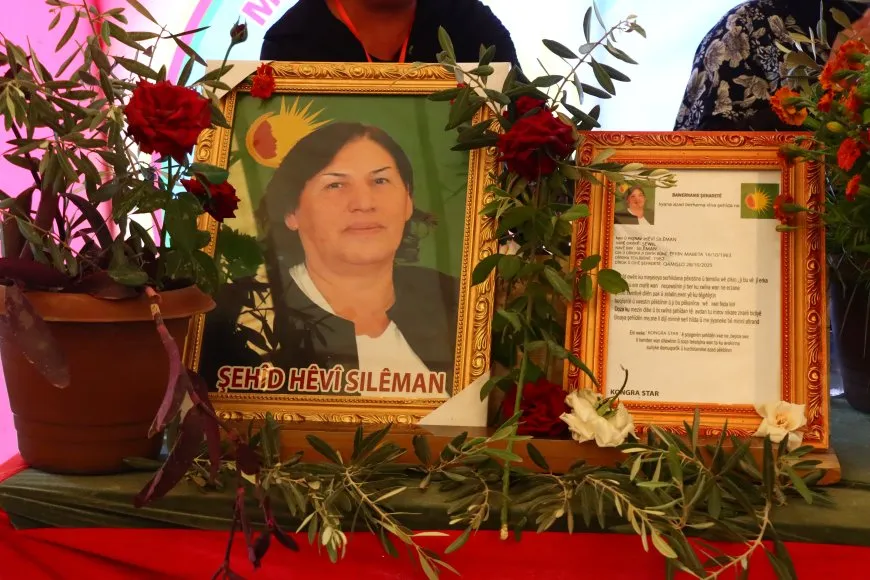 Ji merasma sersaxiyê ya şehîd Hêvî Silêman: Şehîd sembola jina têkoşer bû