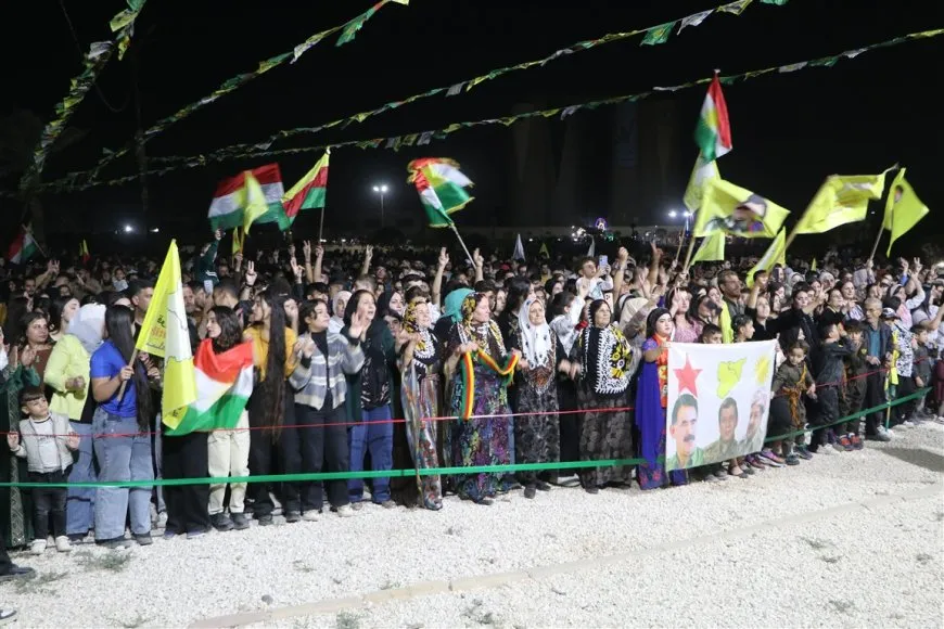 Xelkê Hesekê bi şahiyekê piştgirî da QSDˊê