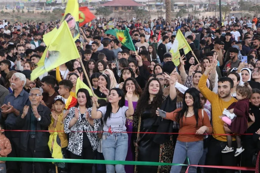 Xelkê Hesekê bi şahiyekê piştgirî da QSDˊê