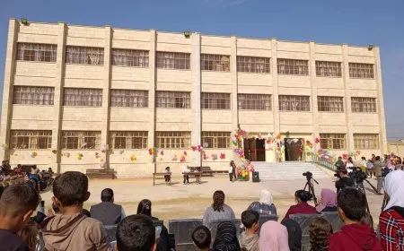 Li Reqayê dibistaneke seretayî hat vekirin