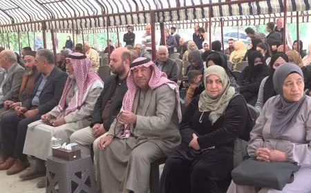 Xelkê Reqayê sersaxî ji malbata şehîd El Betran re xwest